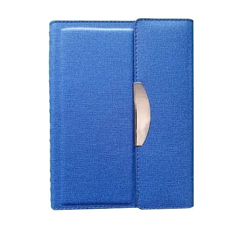 promosyon mavi dokulu kartlık, gümüş metal tokalı, tek adet, yazısız, beyaz arka plan