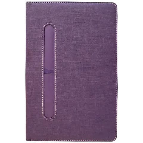 Üstten Kalem Takmalı Oval Panelli Termo Defter — logolu promosyon ürünü