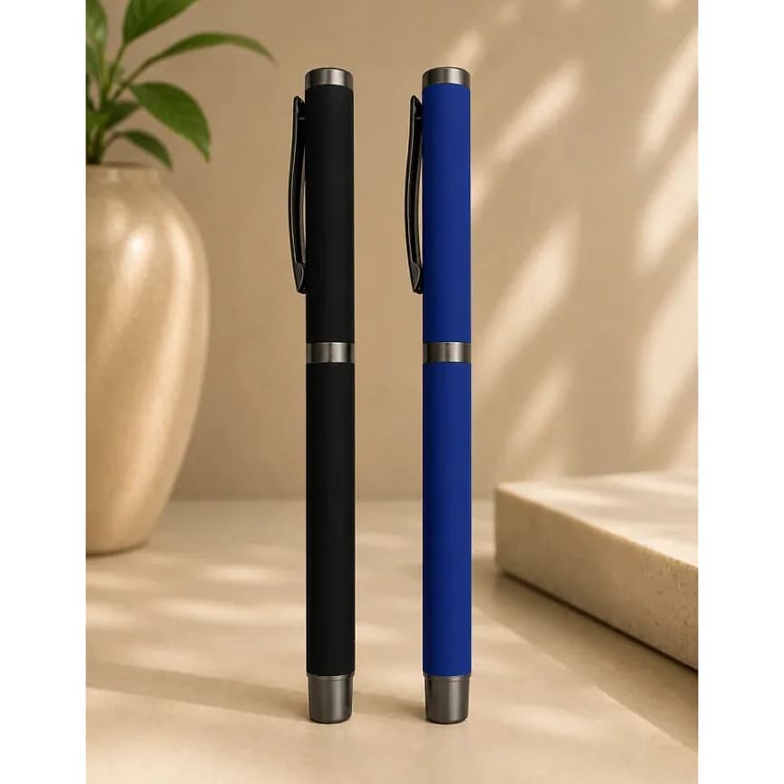 Rubber Tutuşlu Metal Roller Kalem, 47 TL — logolu promosyon ürünü