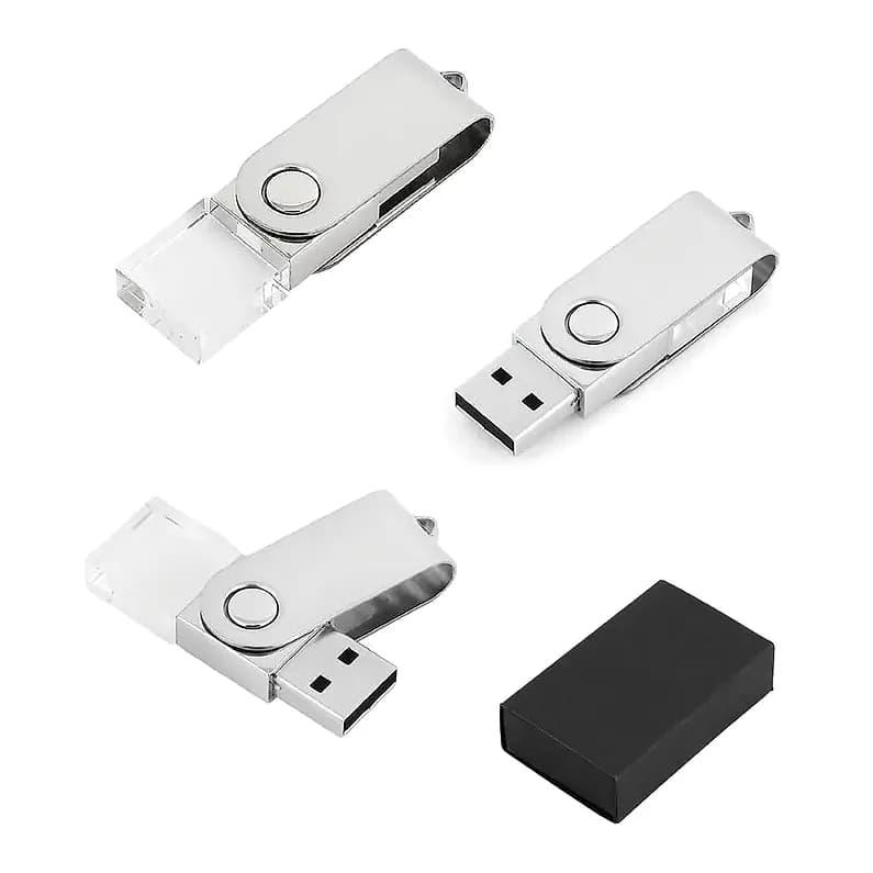 16 GB Kristal USB Bellek, Kapaklı — toptan promosyon siparişlerine uygun