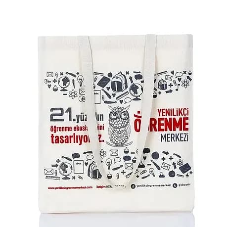 Ham Bez Çanta, İki Renk Baskılı, promosyon kataloğunda logolu model