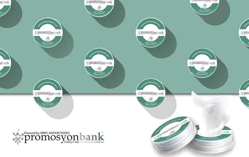 Organik Islak Mendil — Tekli Paket, promosyon kataloğunda logolu model
