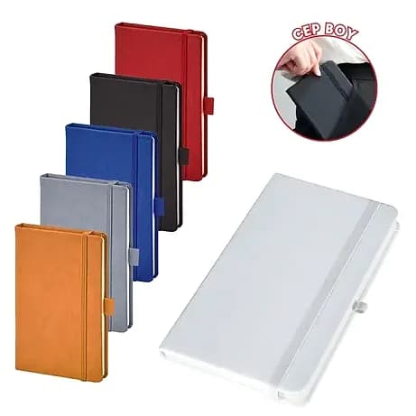 Cep Boyu Termo Deri Defter, 9x14 cm — toptan promosyon siparişlerine uygun