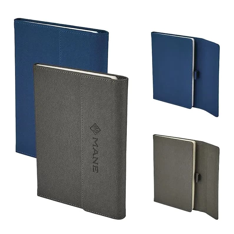 Termo Deri Defter 15x21 cm, Dikişli Kenar, promosyon kataloğunda logolu model