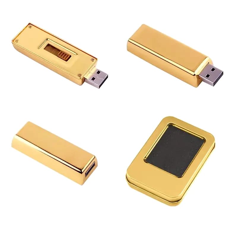 Külçe Formunda USB Bellek, 32 GB — logolu promosyon ürünü