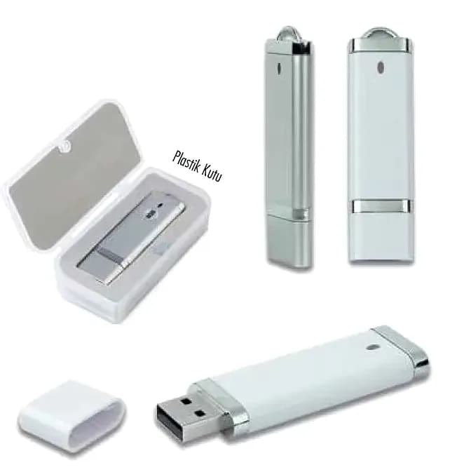 16 GB Usb Bellek, 10 gr Gövde; promosyon siparişlerinde kurumsal baskı için hazır