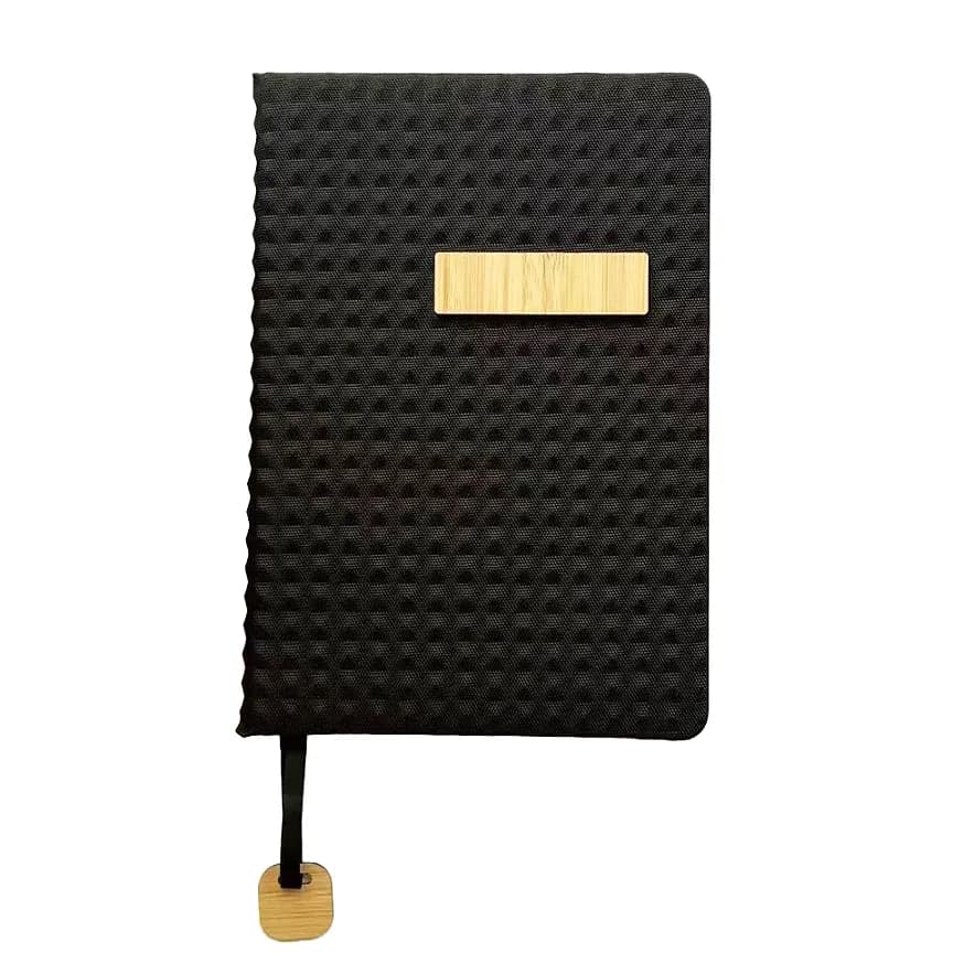 Kumaş Kapak Defter, Bez Dokulu Yüzey için logolu promosyon üretimi
