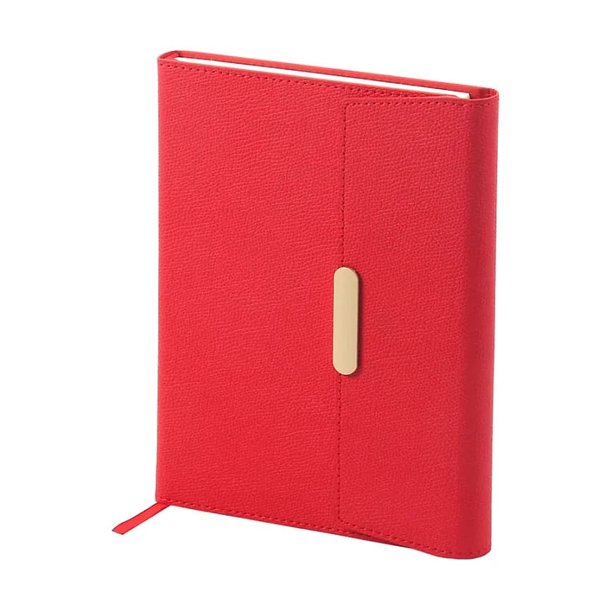 Manyetik Kilitli Termo Deri Defter, 15 x 21 — logo baskılı promosyon seçeneği