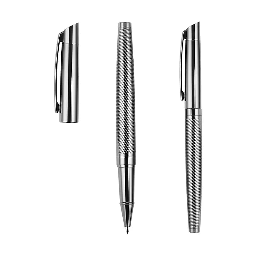 Krom Klipsli Metal Roller Kalem, 165 TL — logo baskılı promosyon seçeneği