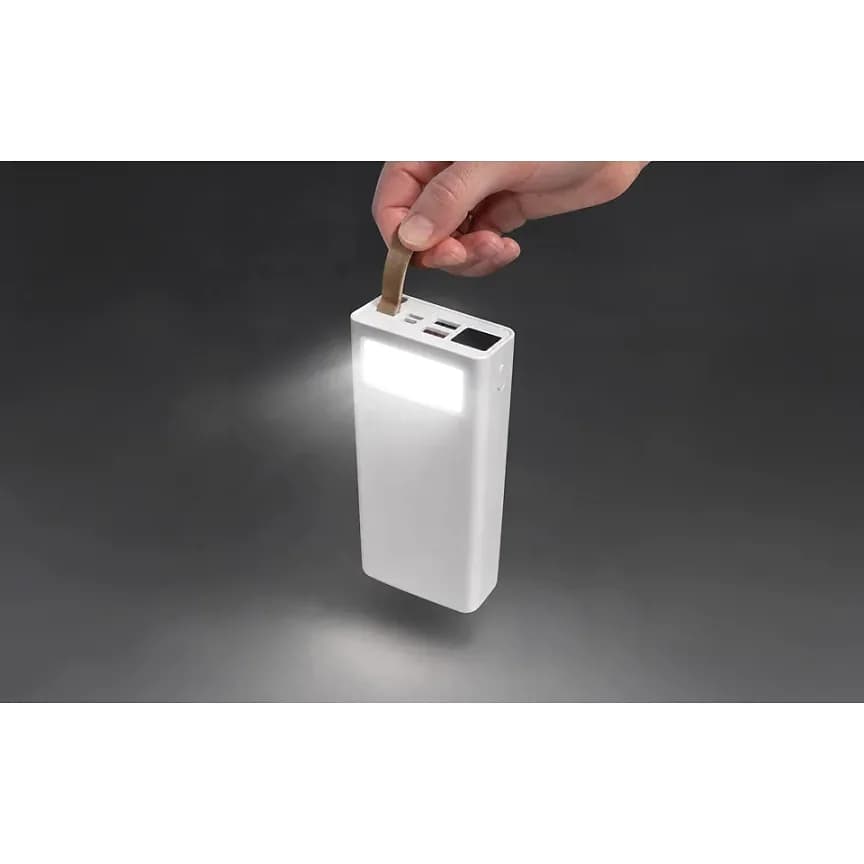 20.000 mAh Powerbank, LCD Göstergeli için logolu promosyon üretimi