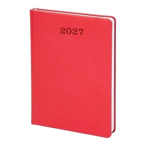 2027 Termo Deri Haftalık Ajanda 20x28 cm için logolu promosyon üretimi