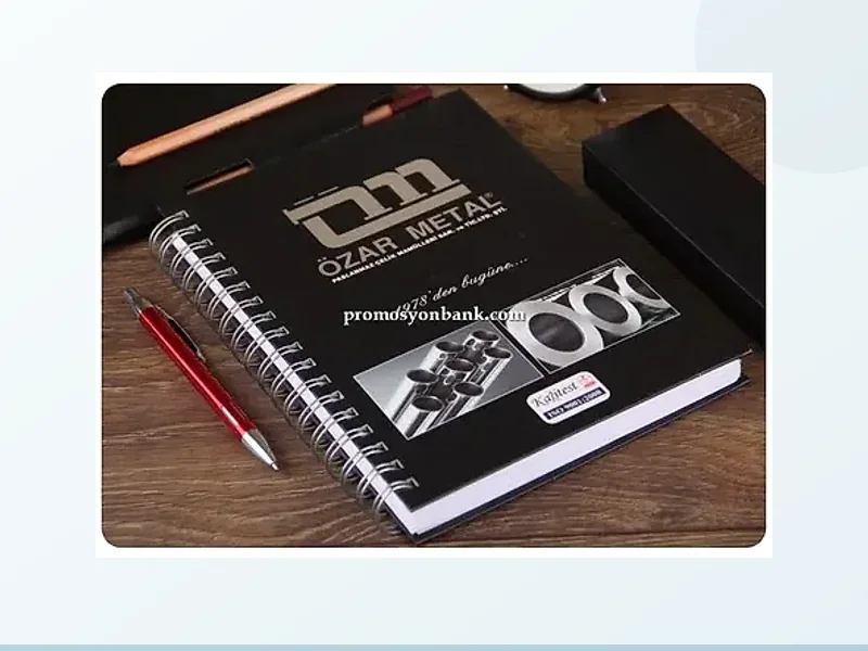 Promosyon spiralli defter kategorisinde logolu ürün seçenekleri